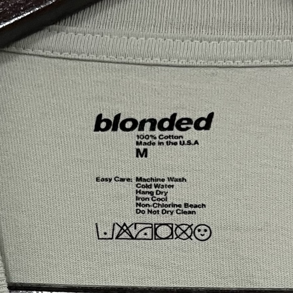 NWOT Blonded-Acid Tab Logo Long Sleeve Tee - Picture 5 of 5